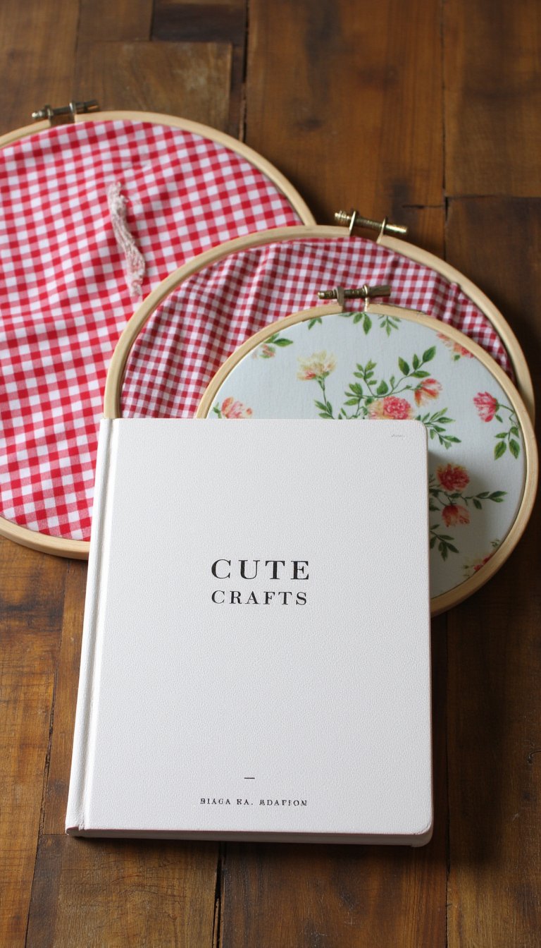 4. Embroidery Hoop Wall Art