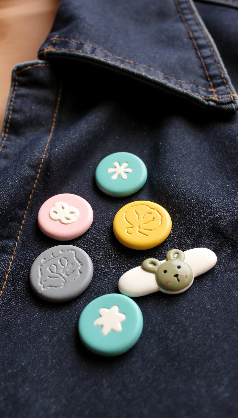 5. Enamel-Style Decorative Pins