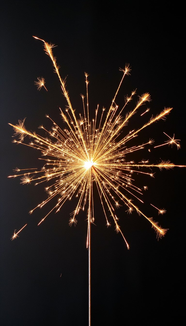 8. Copper Wire Sparkler Sculptures