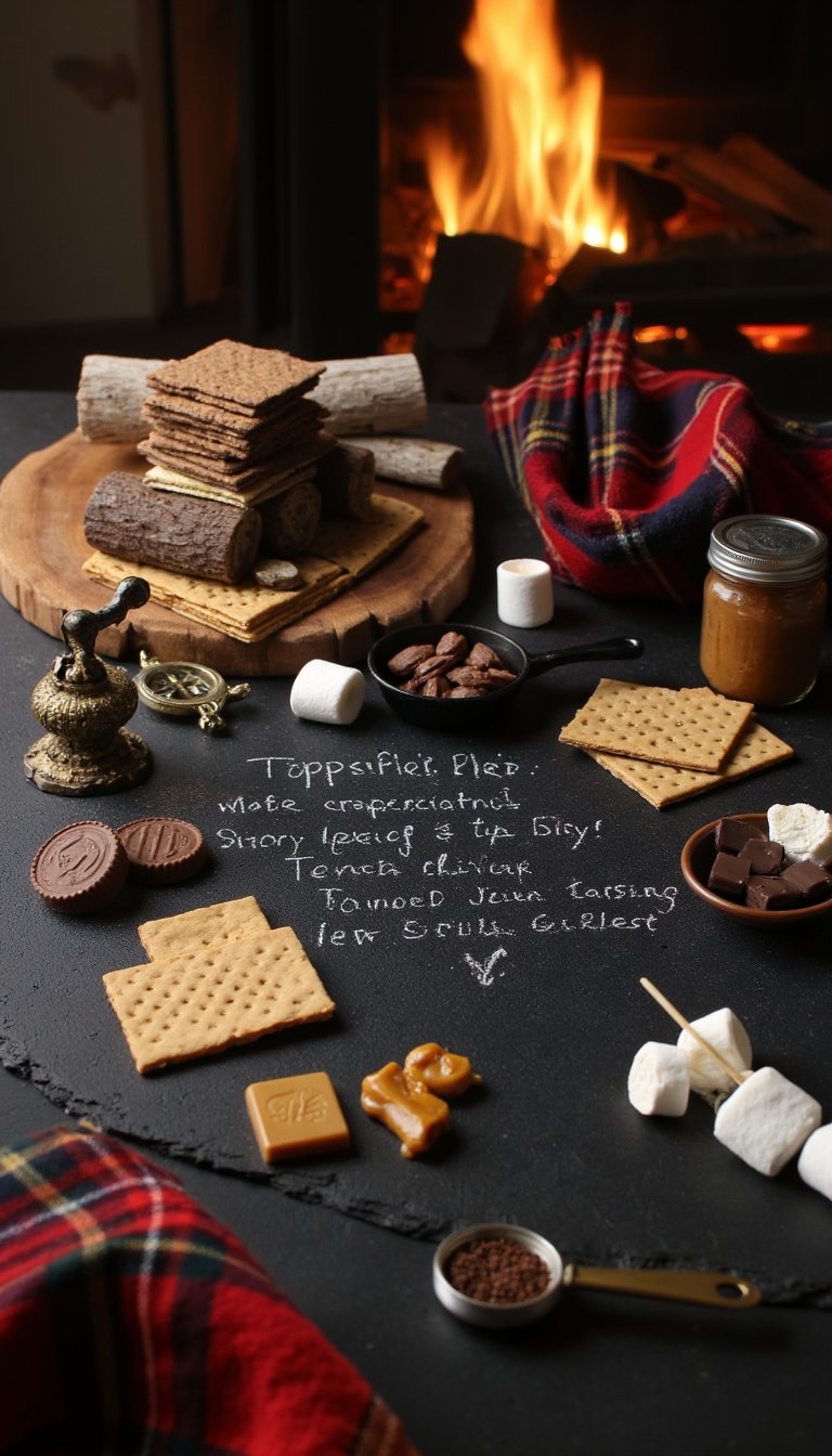 11. Campfire Stories & S'mores Menu