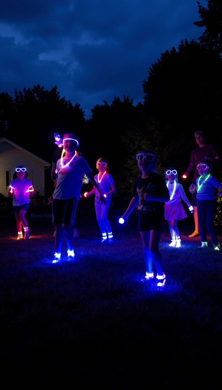 12. Glow Stick Dance Party