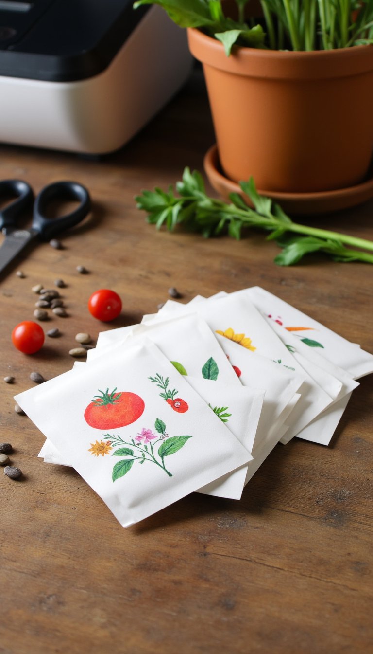 27. Printable Seed Packets