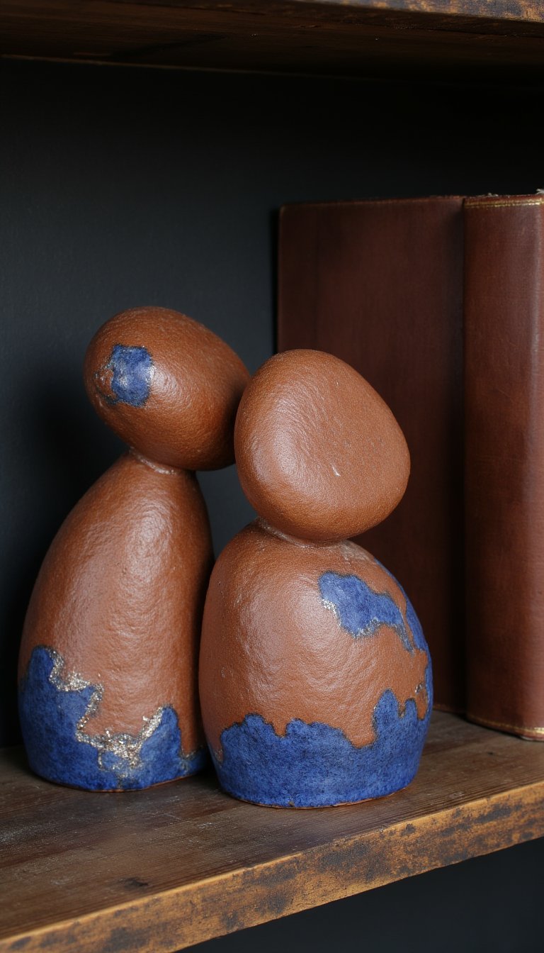 19. Bookend Sculptures