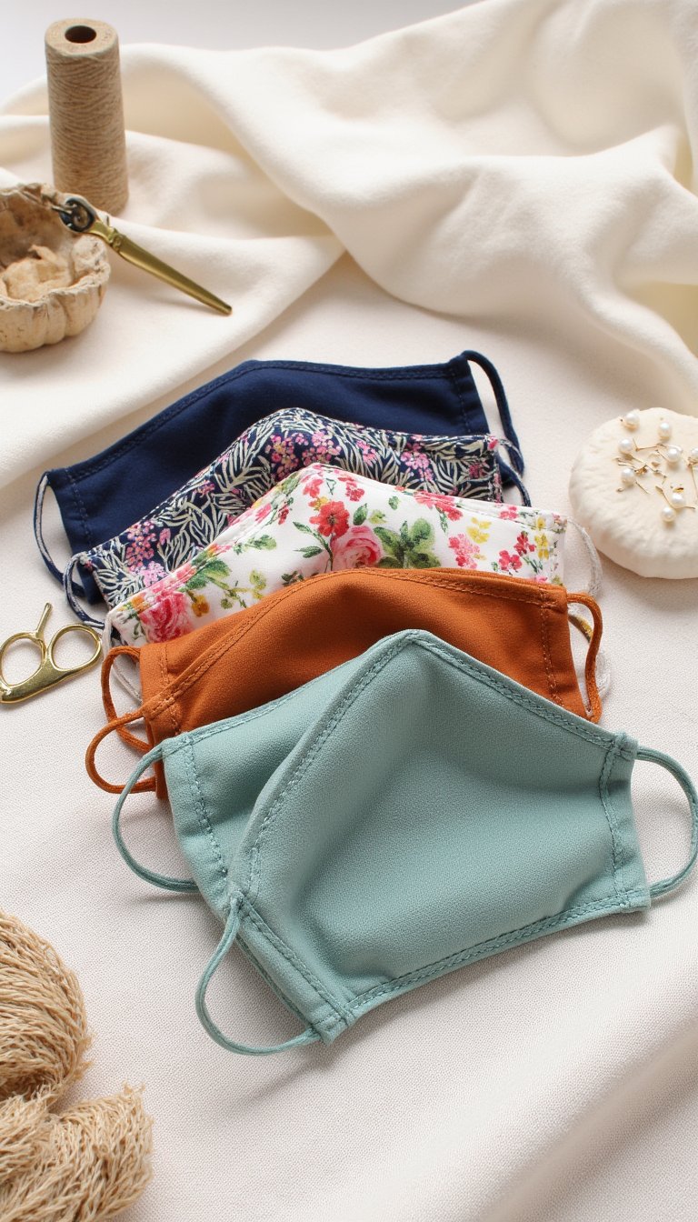13. Custom-Fit Fabric Face Masks