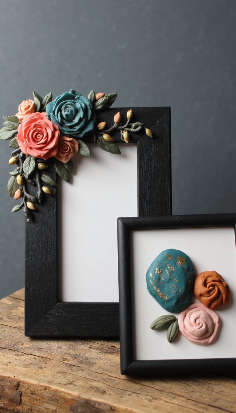 19. Embellished Photo Frames