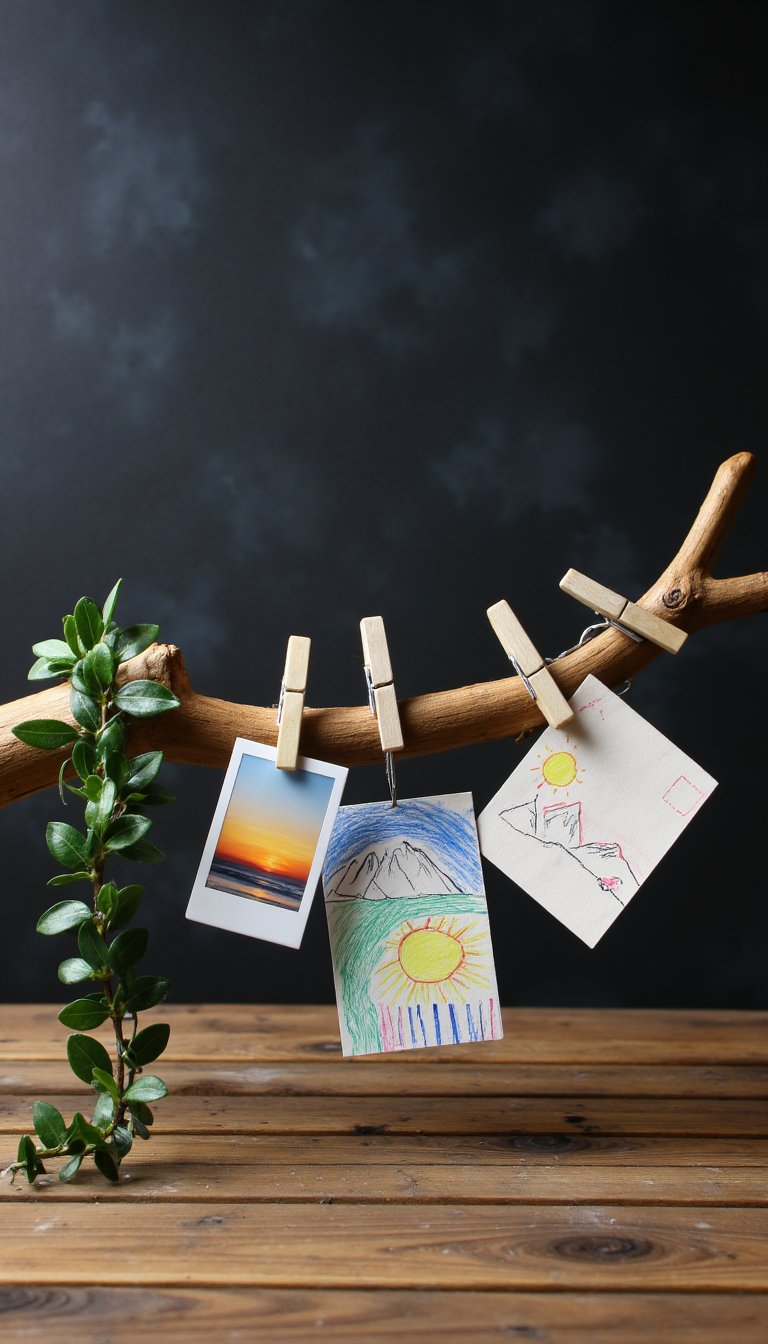 9. Branch Photo Display Clip