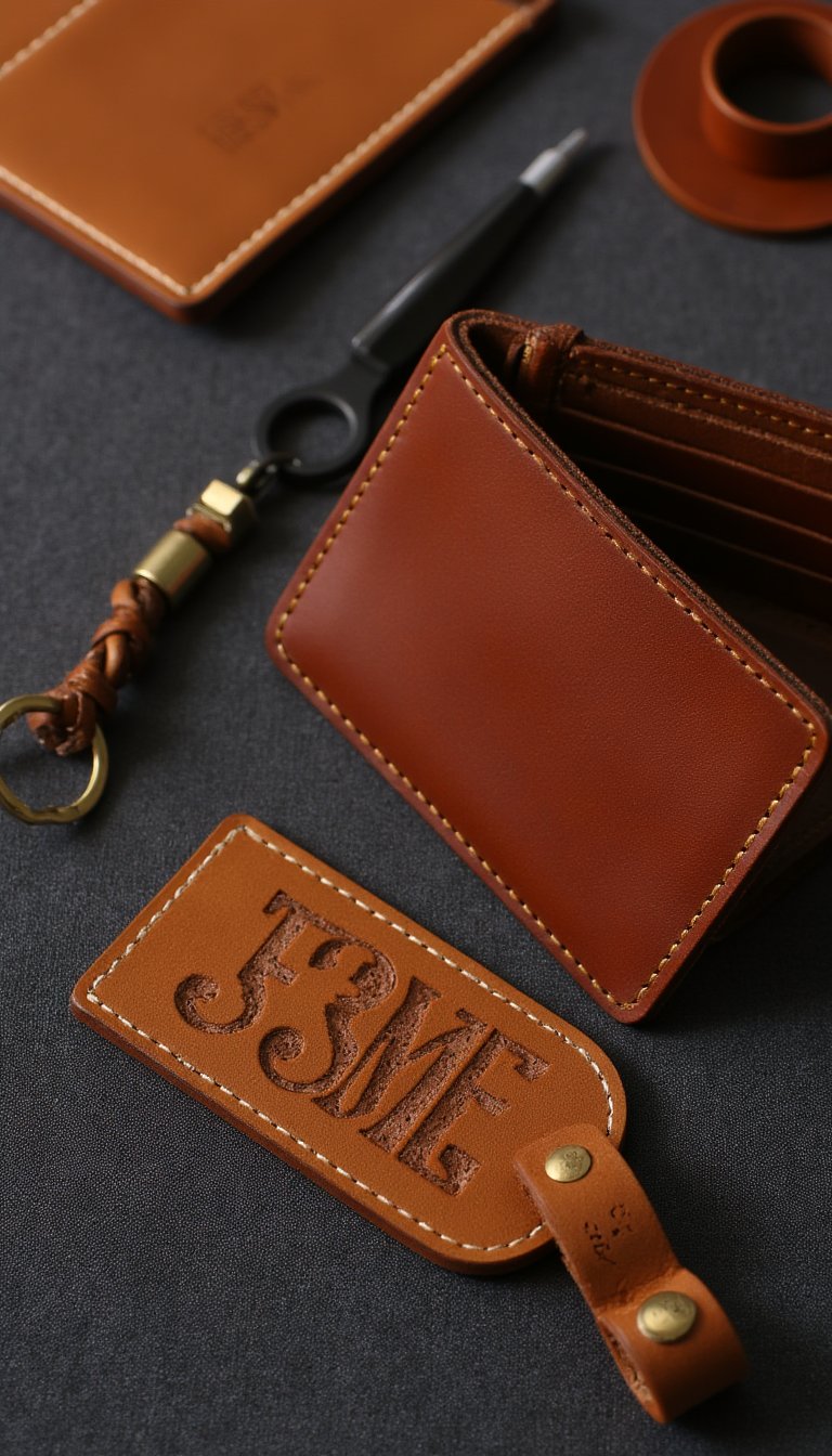 23. Leather Keychains & Wallets