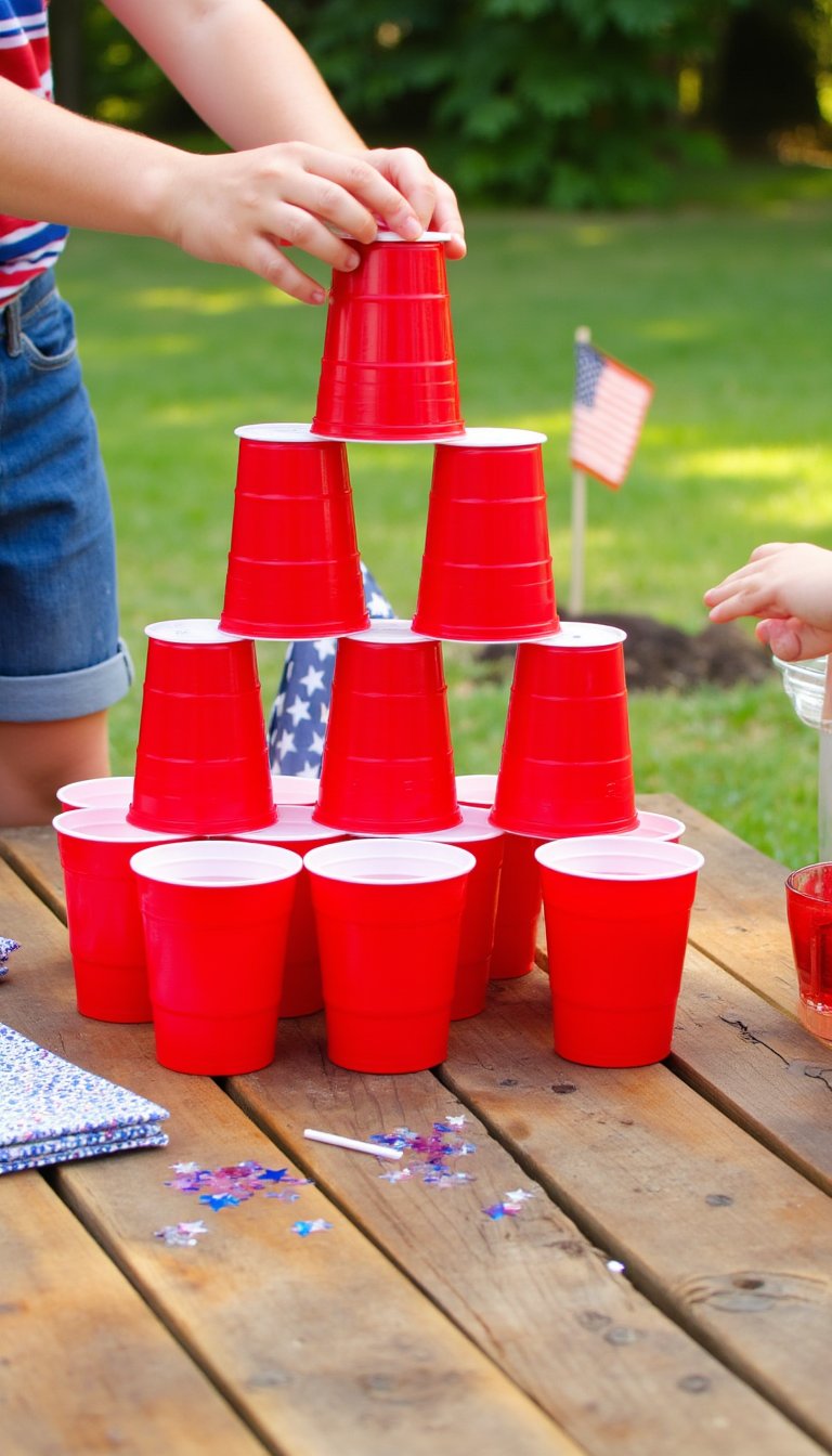 2. Backyard "Minute to Win It" Games