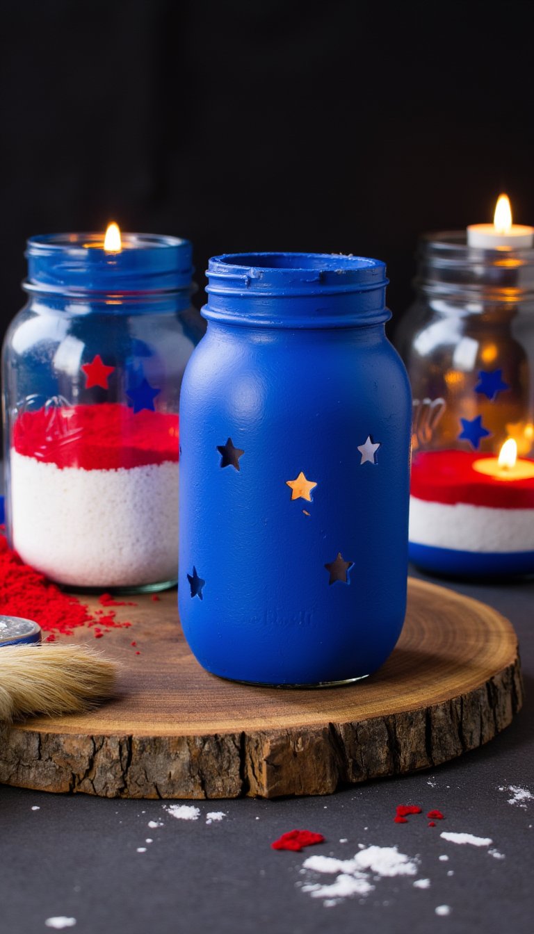 5. Mason Jar Lanterns