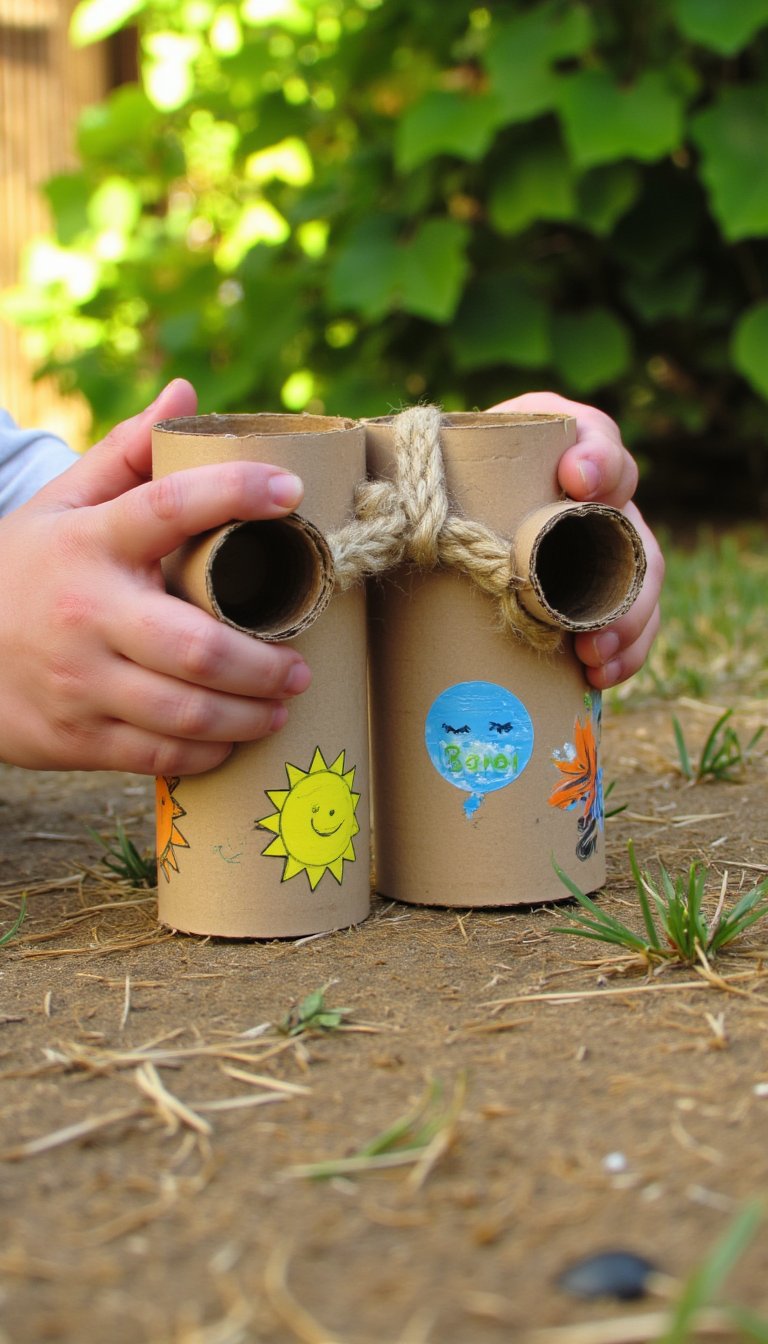 9. DIY Binoculars for Backyard Explorers