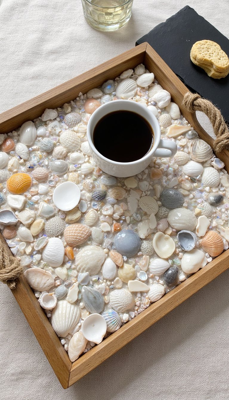 21. Rustic Serving Tray