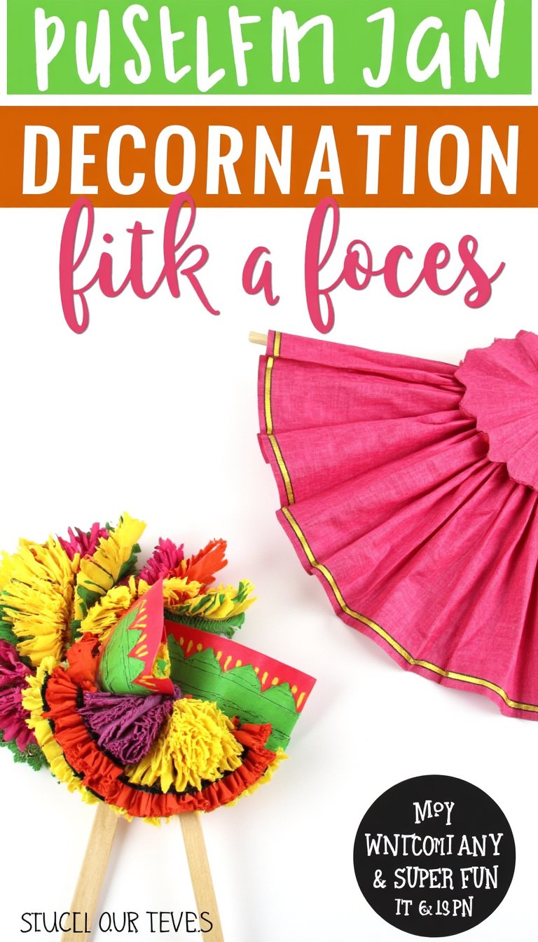 16. Fiesta Fan Decorations