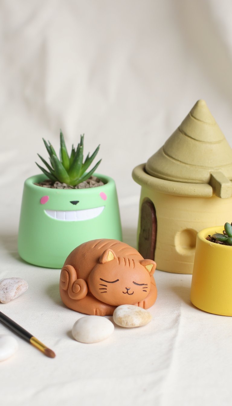 24. Mini Succulent Pots