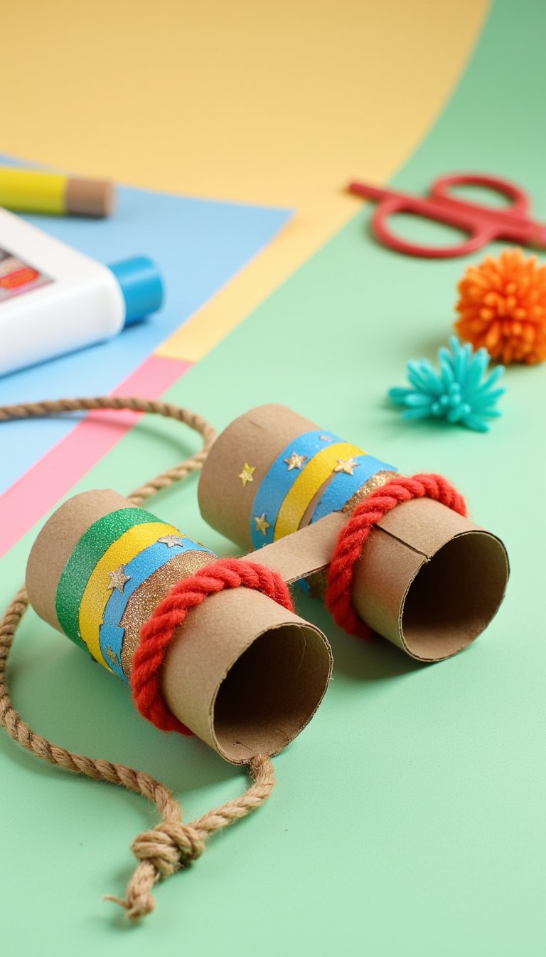 28. Paper Roll Binoculars
