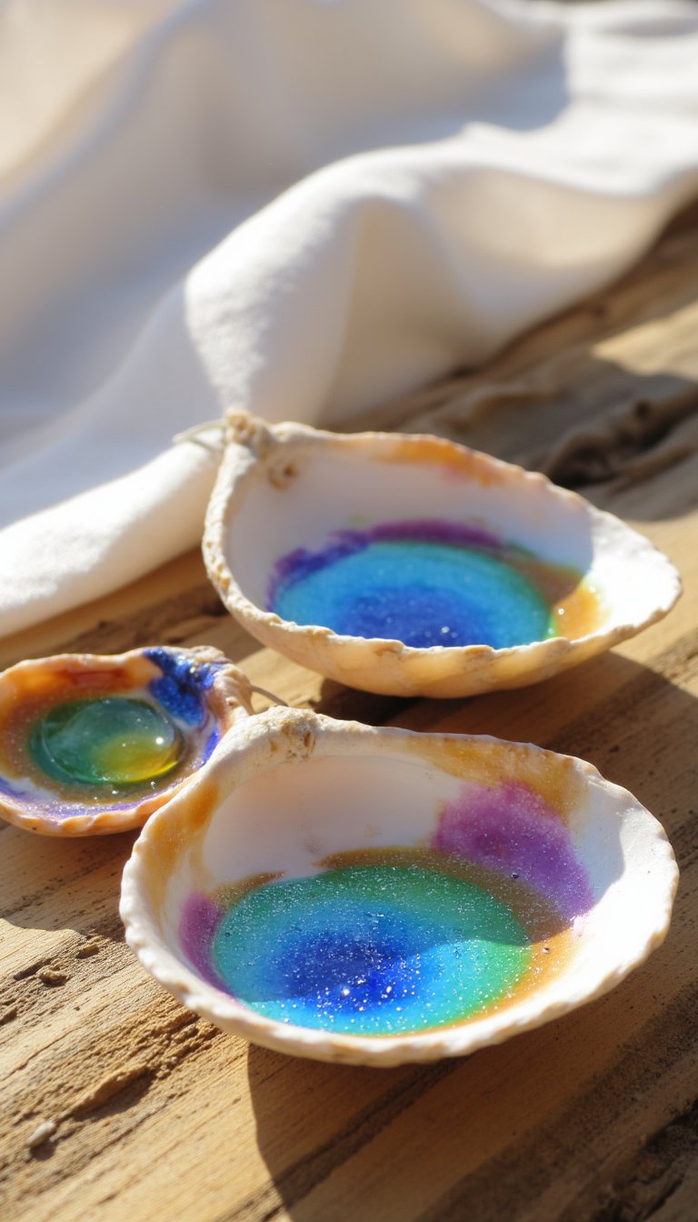 1. Magic Shell Suncatchers