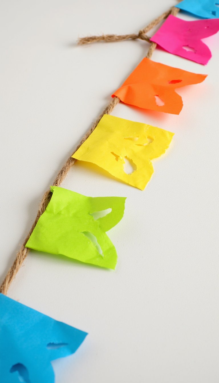 3. Super Simple Papel Picado Banners