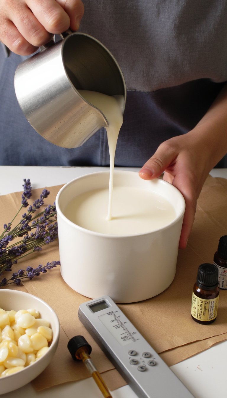 4. DIY Scented Candles