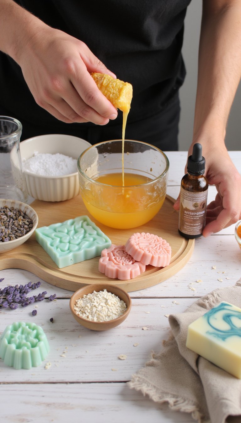 25. DIY Soap Making