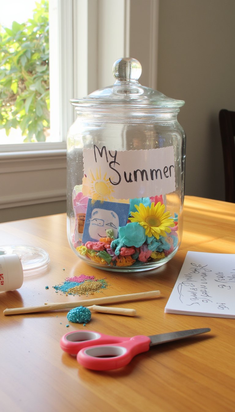 21. “My Summer” Memory Jar