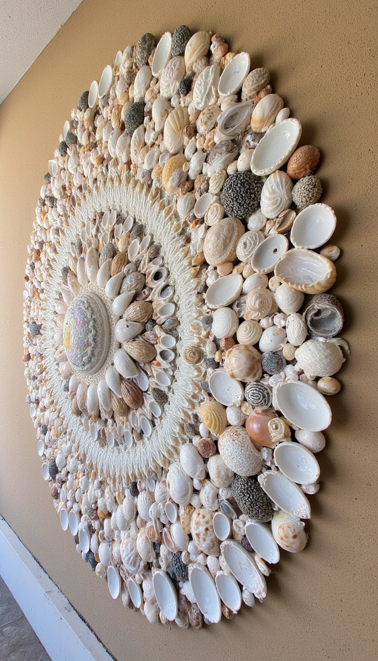 25. Statement Seashell Wall Art