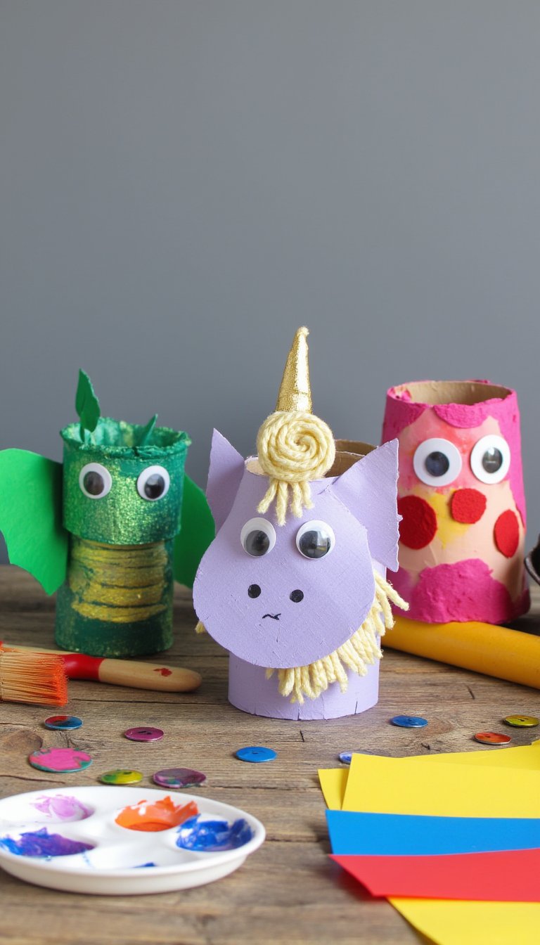 1. The Magical Paper Roll Creatures