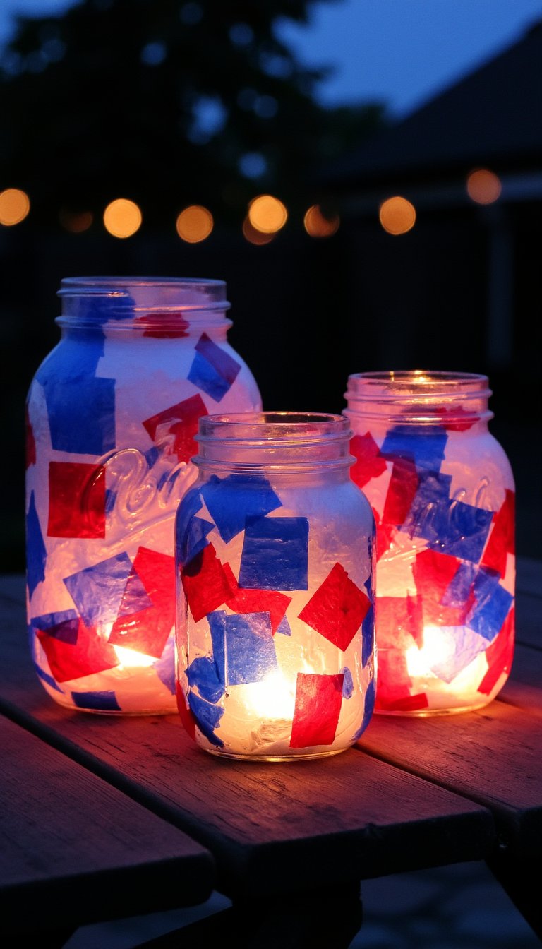 9. Mason Jar Lanterns