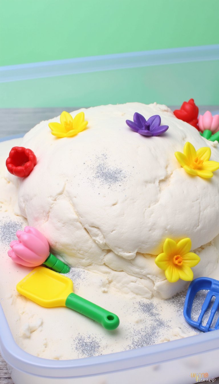 5. Cloud Dough Sensory Bin