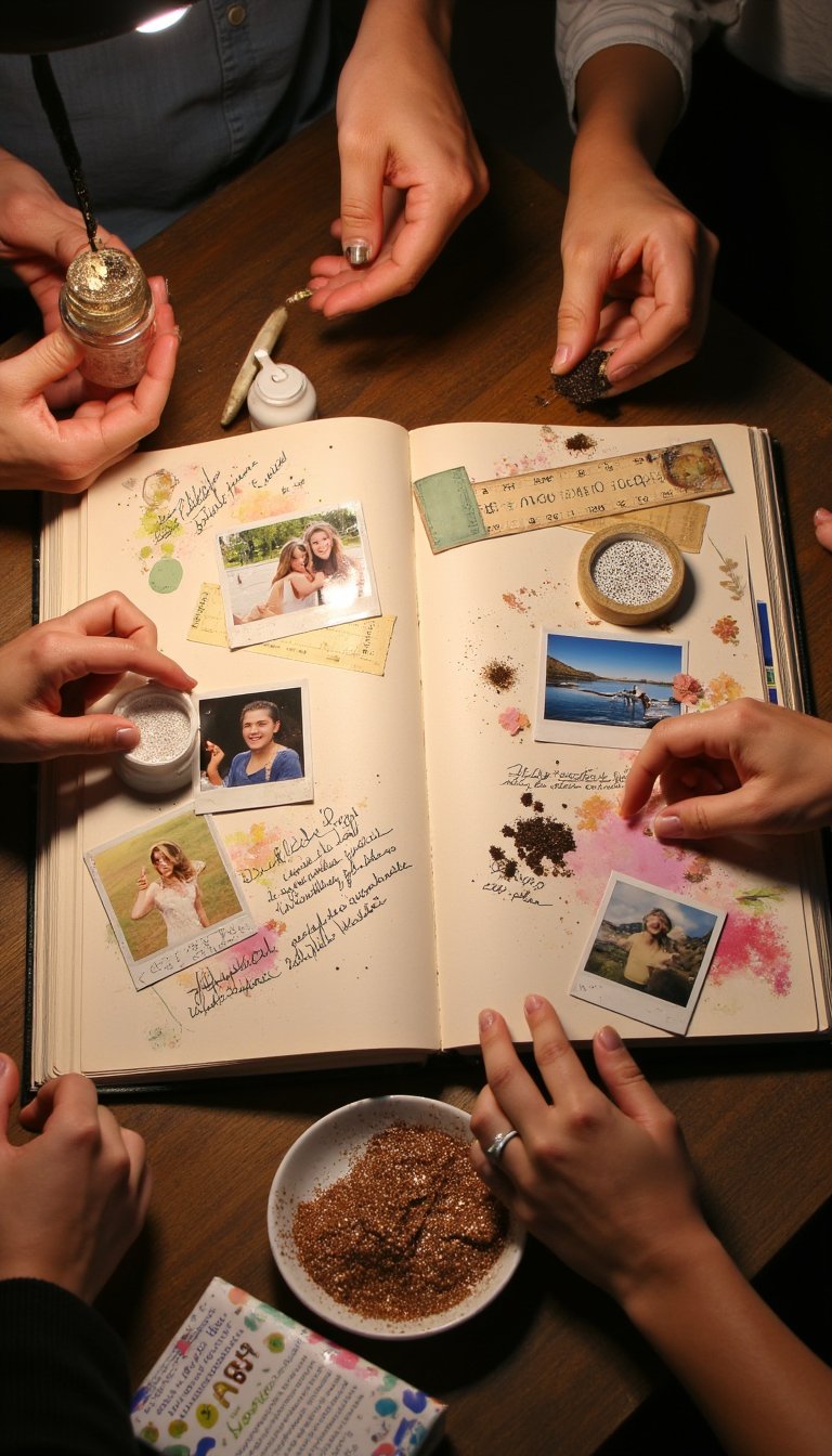6. Collaborative Scrapbooking