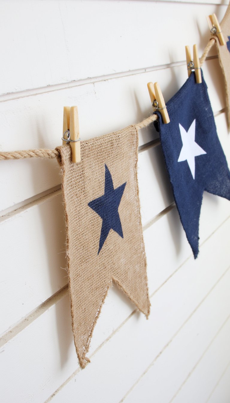 11. Bunting, But Make It Burlap