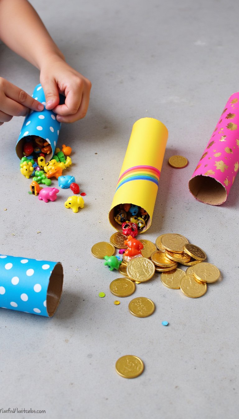 25. Treasure Rolls for Kids