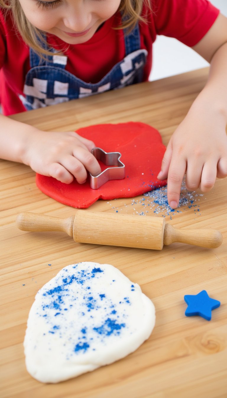 8. Patriotic Playdough Party