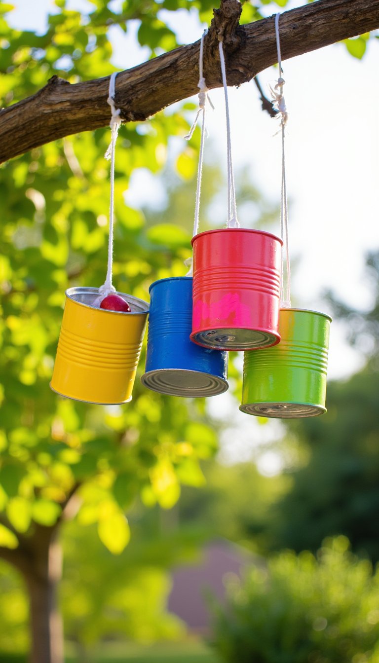 8. Tin Can Wind Chimes