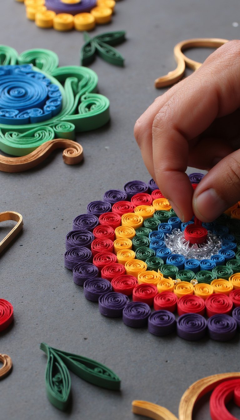 7. Paper Quilling Designs