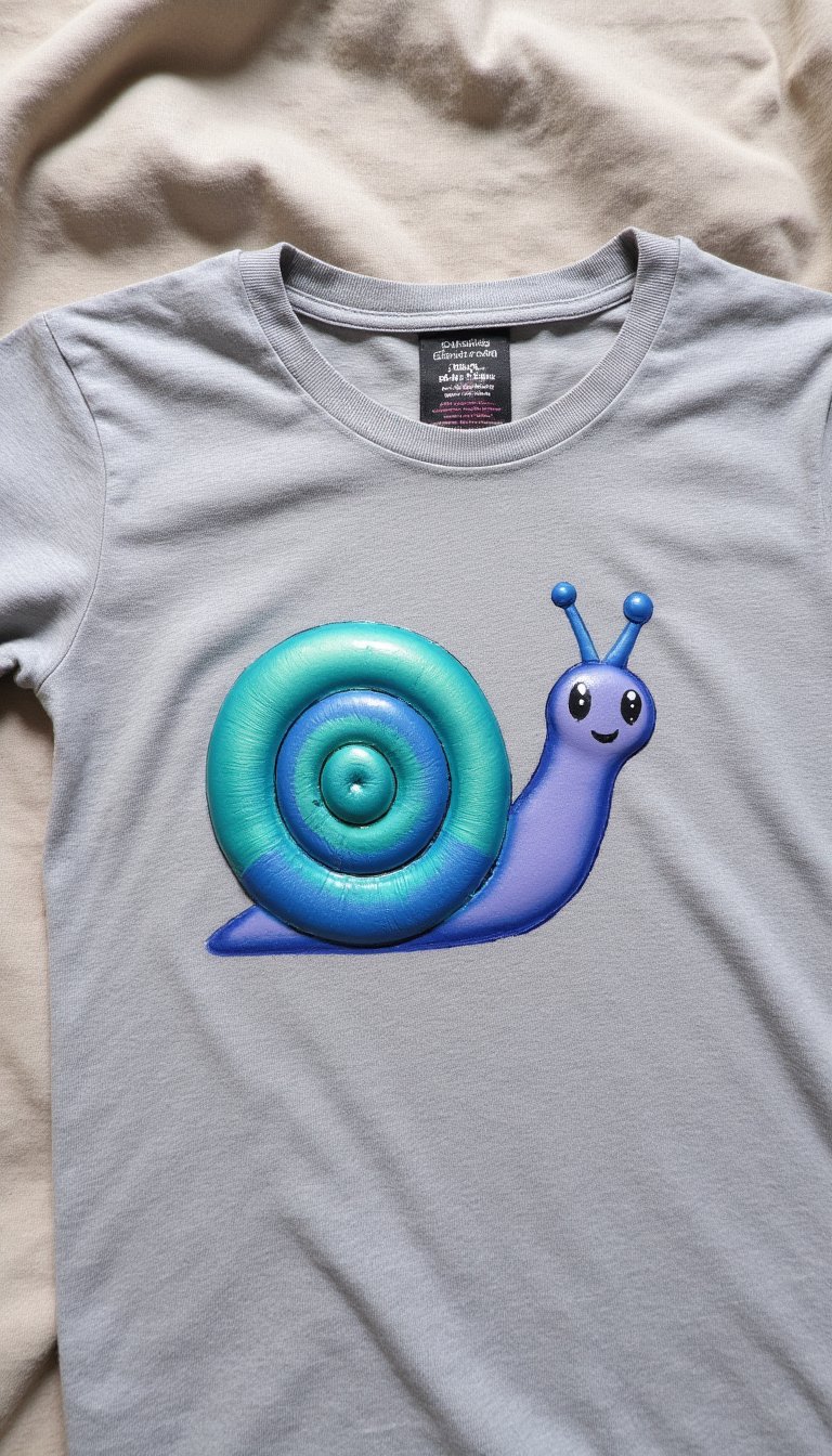 21. Snail T-Shirt Design