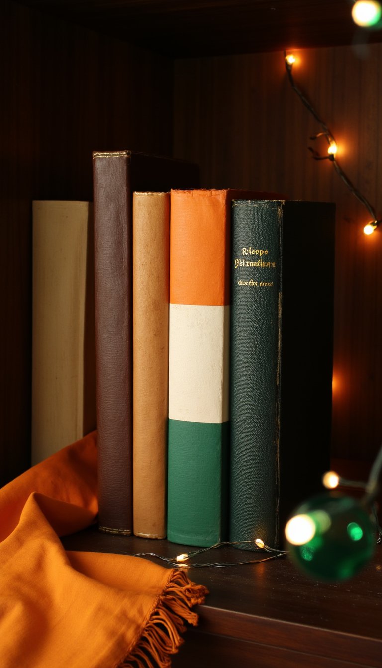 18. Patriotic Book Spine Display