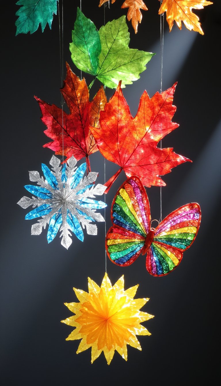 10. Colorful Suncatchers for Any Season