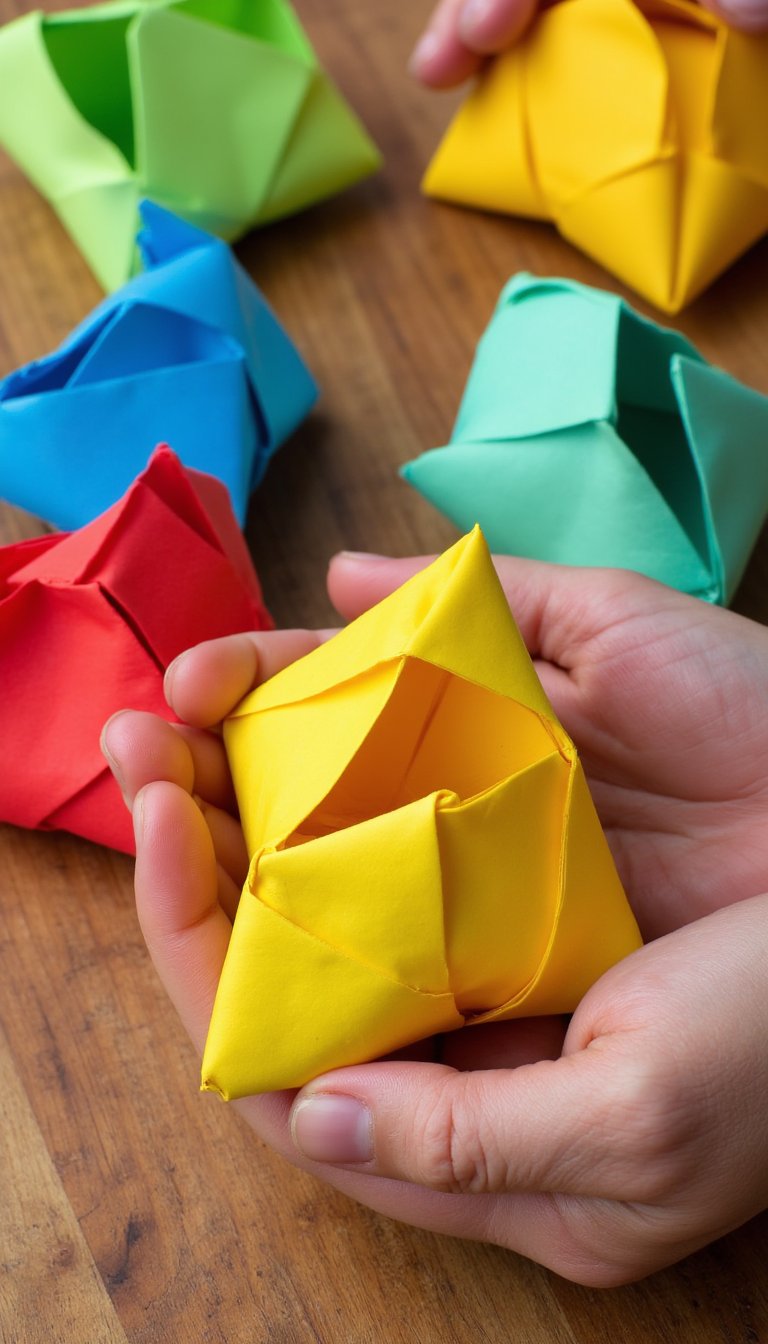 17. DIY Paper Fortune Tellers
