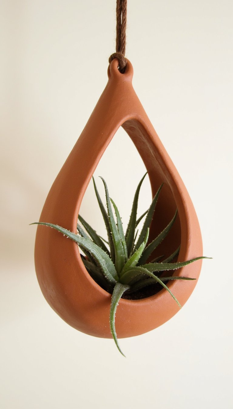 9. Hanging Air Plant Holder