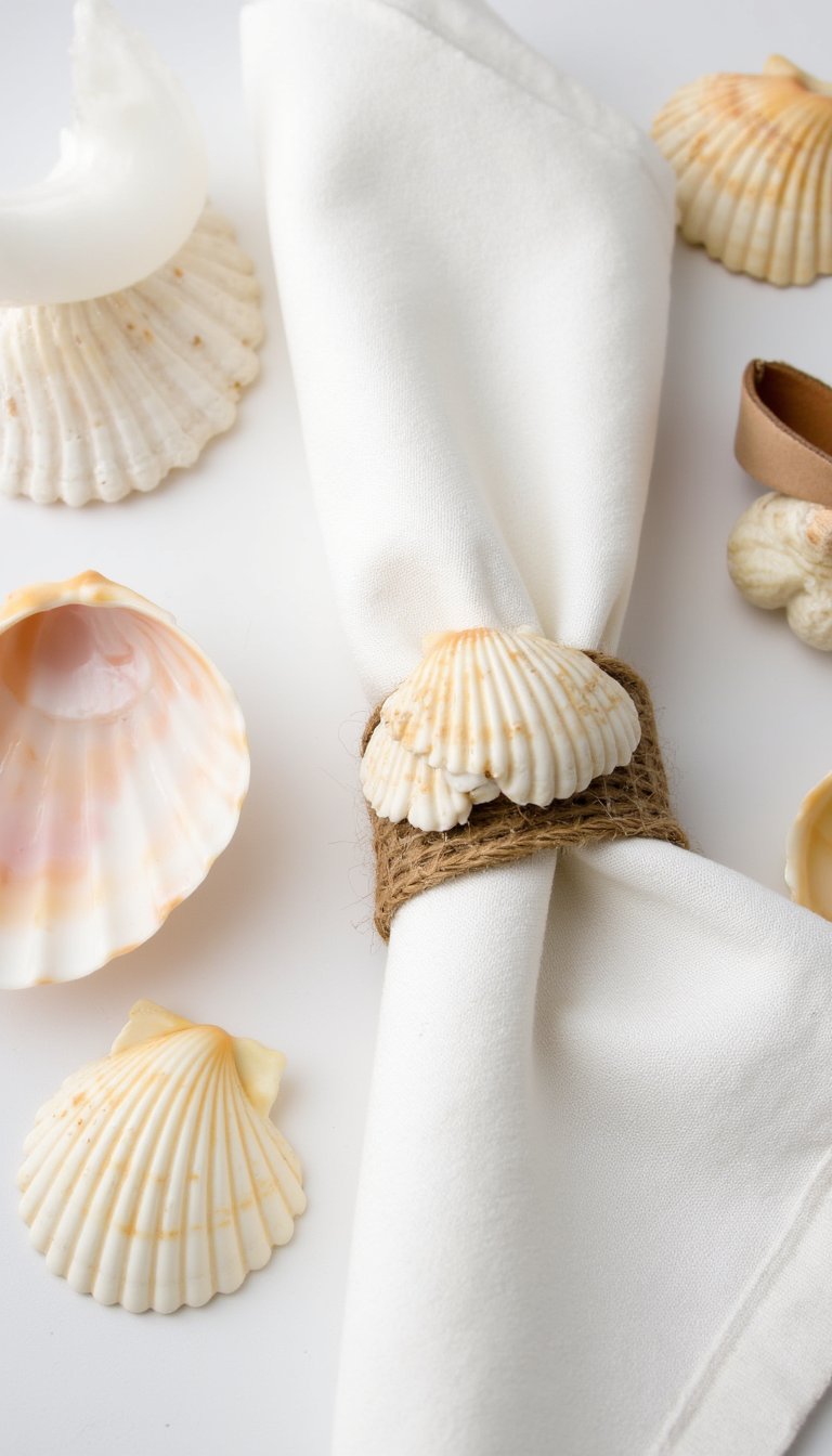 7. Simple & Rustic Napkin Rings