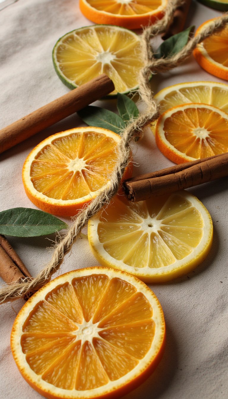 23. Dried Citrus Garland