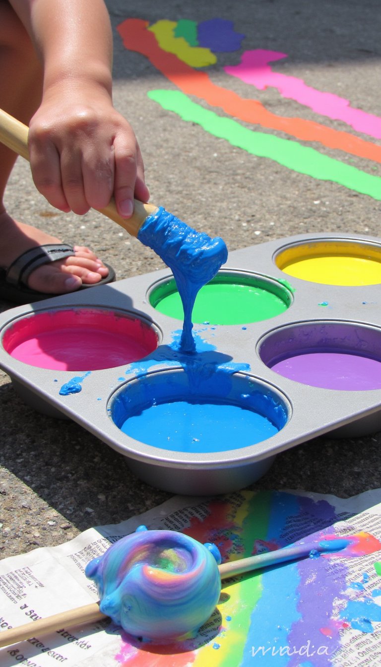 4. Sidewalk Chalk Paint