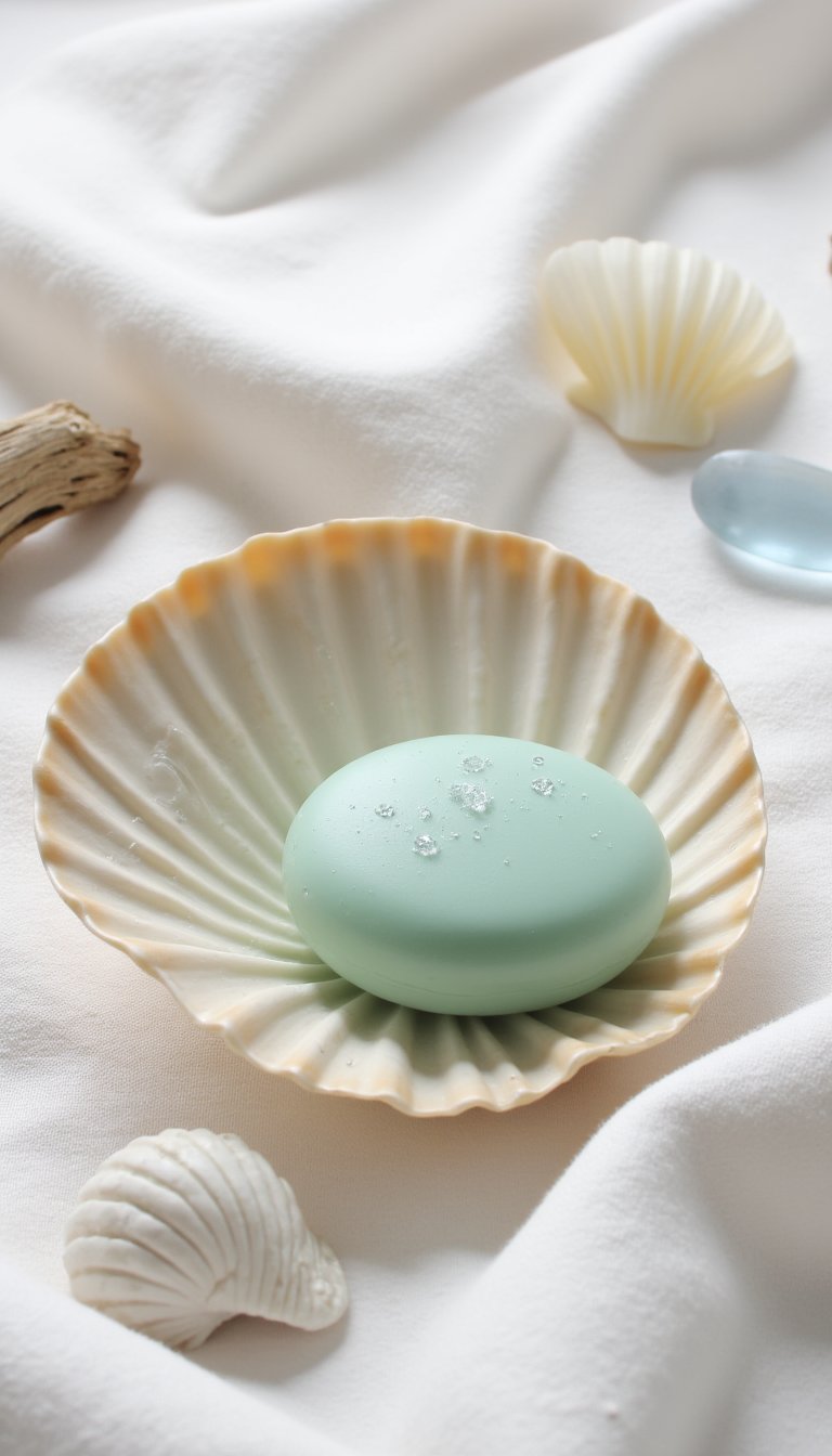 1. The Classic Scallop Shell Soap Dish