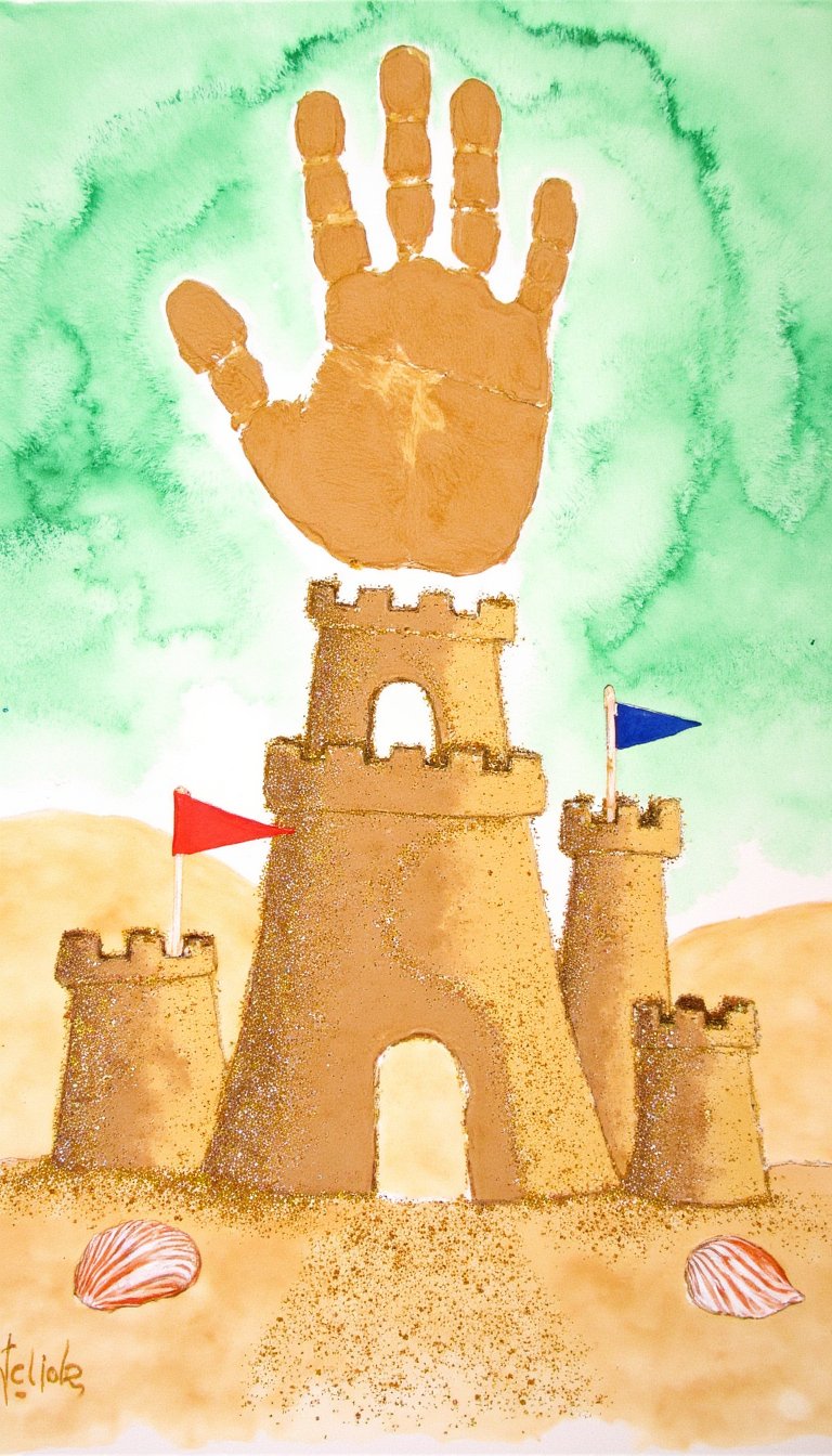 5. Sandy Castle Masterpiece