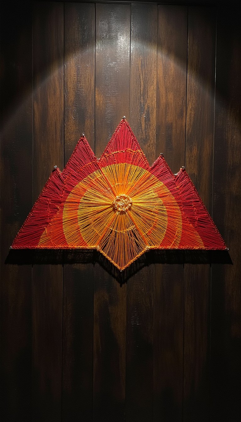 9. Geometric String Art