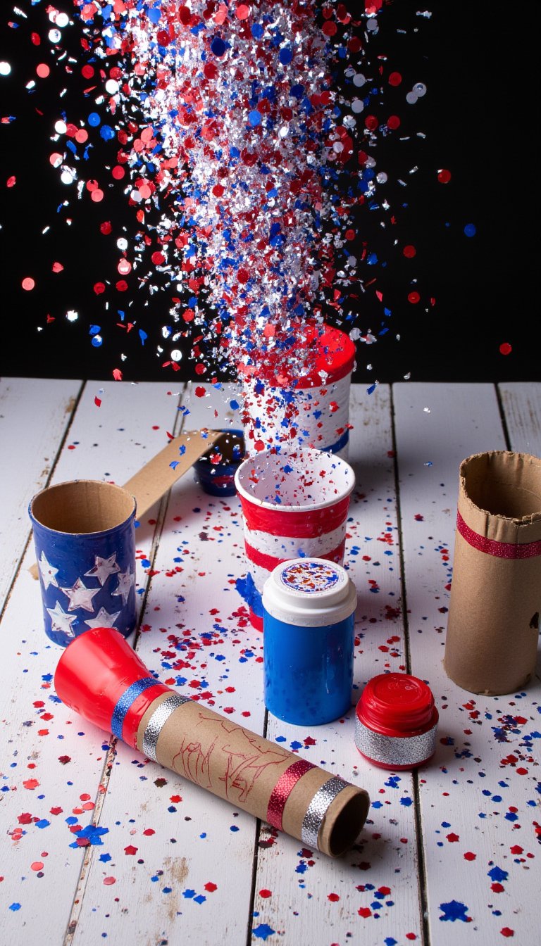 26. 4th of July “Confetti” Poppers