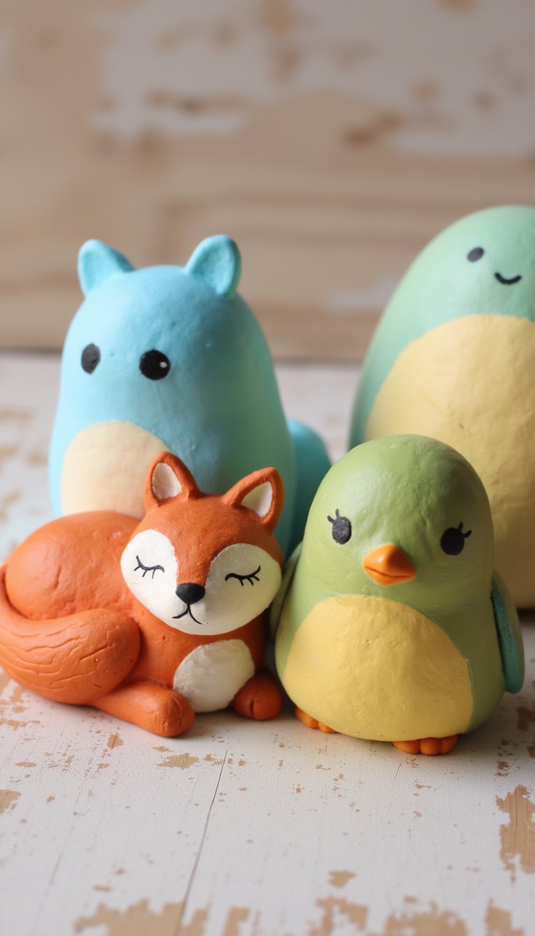 9. Whimsical Animal Figurines