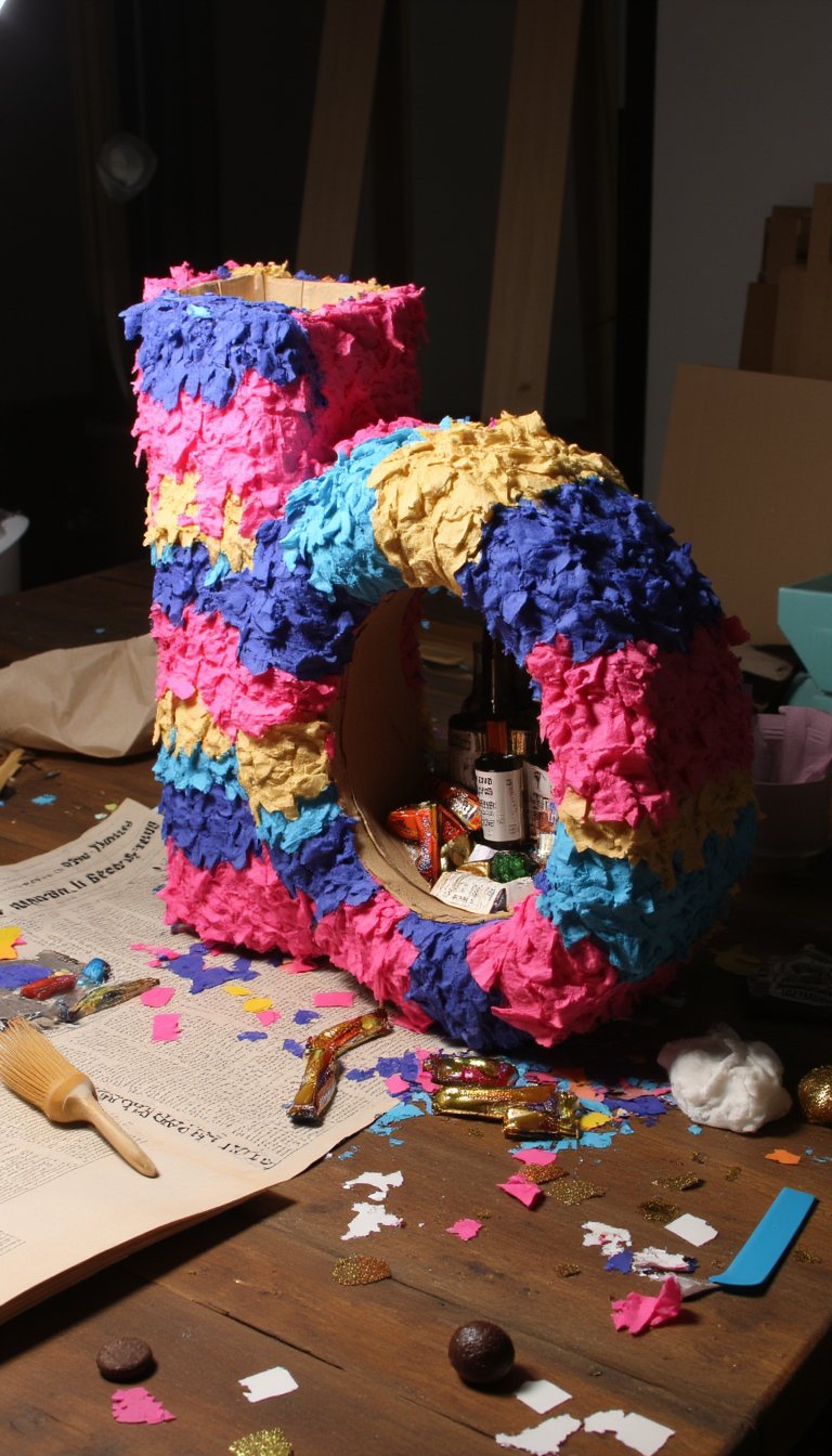 12. DIY Birthday Piñata