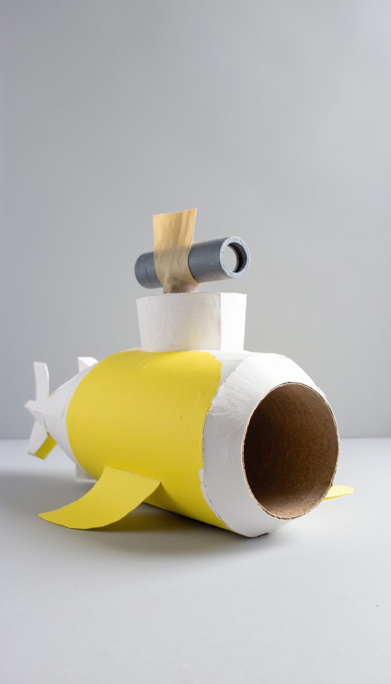 27. Paper Submarine with Periscope