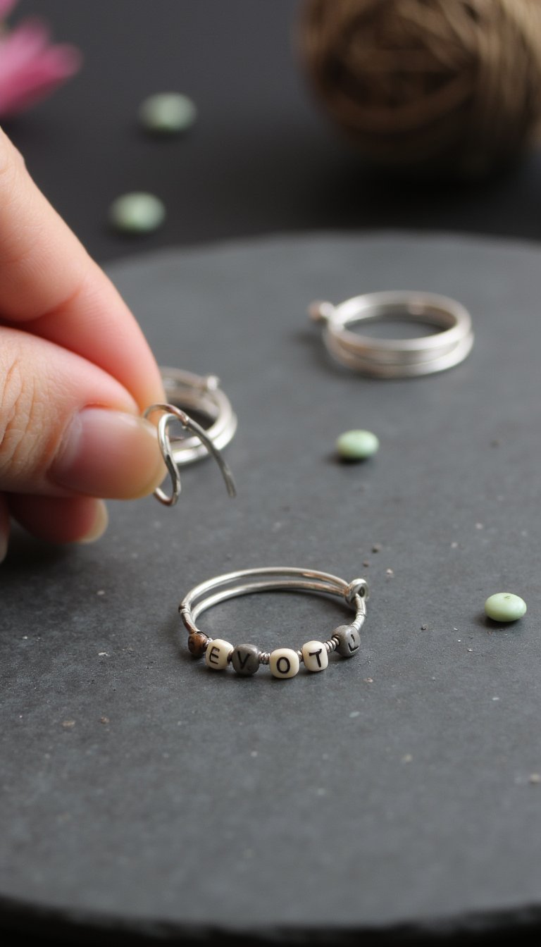 10. Memory Wire Poem Rings