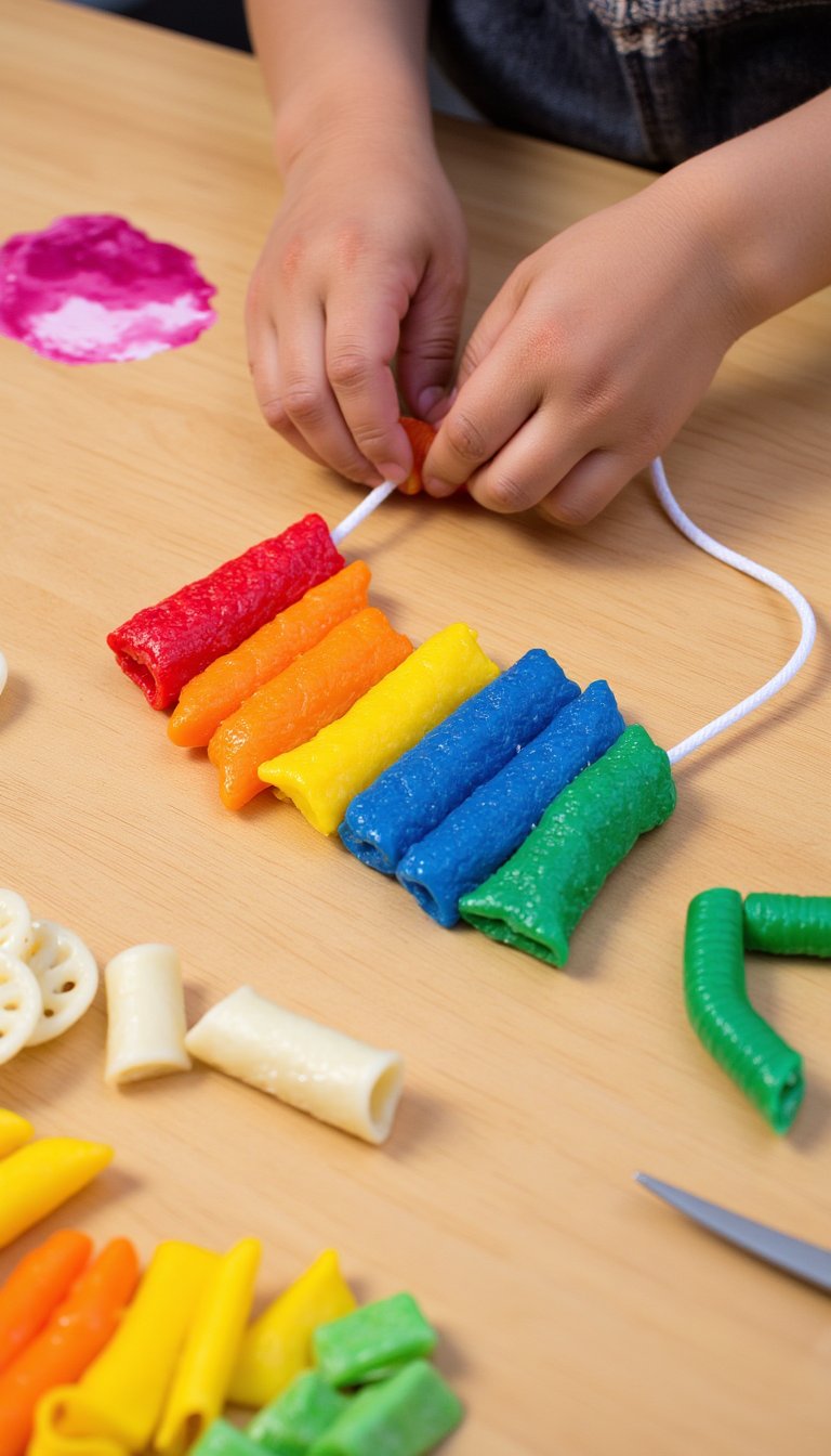 3. Pasta Necklace Bonanza